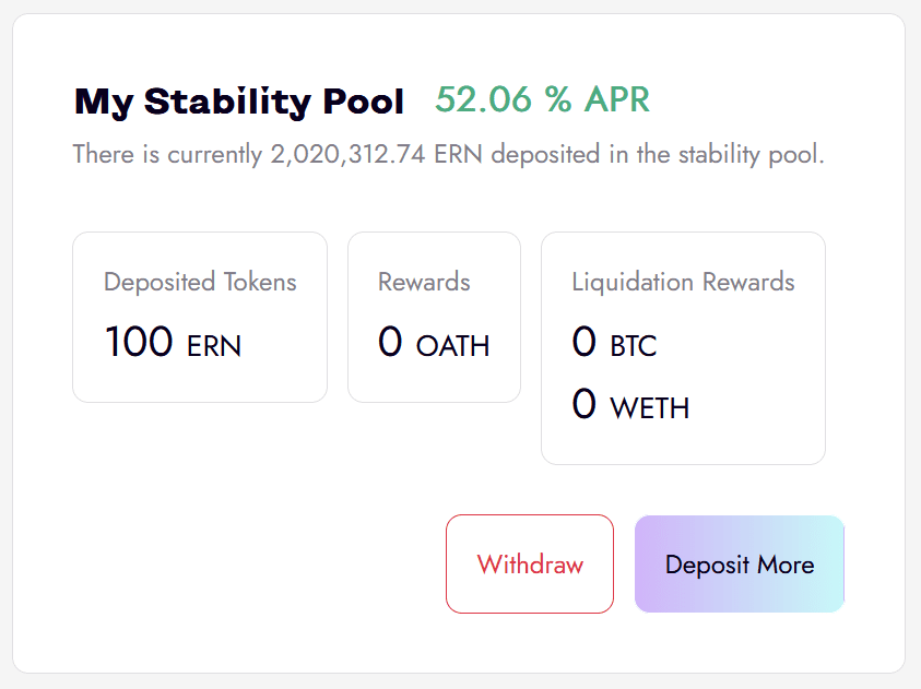 Ethos_Documentation_MyStabilityPool Ethos Documentation My Stability Pool Overview